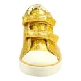 thumbnail image 2 of The Doll Maker Girl's Double Strap Metallic Sneaker (Little Kid/Big Kid) - TD193011A-8, 2 of 6