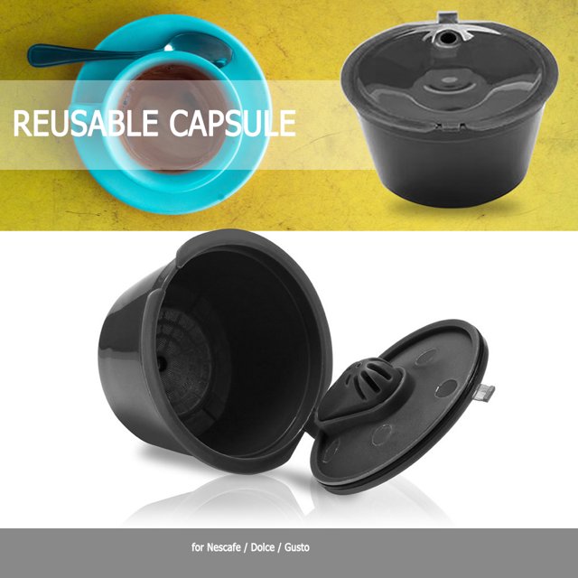 Taza De Filtro De Cápsula De Café 2/3 Uds Nescafé Dolce Gusto filtros de café reutilizables recargables cestas de goteo