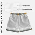 thumbnail image 3 of FORMRS Boys Swim Trunks Quick Dry Mesh Liner Boardshorts Sizes XS-XL, Gray Halloween Dancing, 3 of 7
