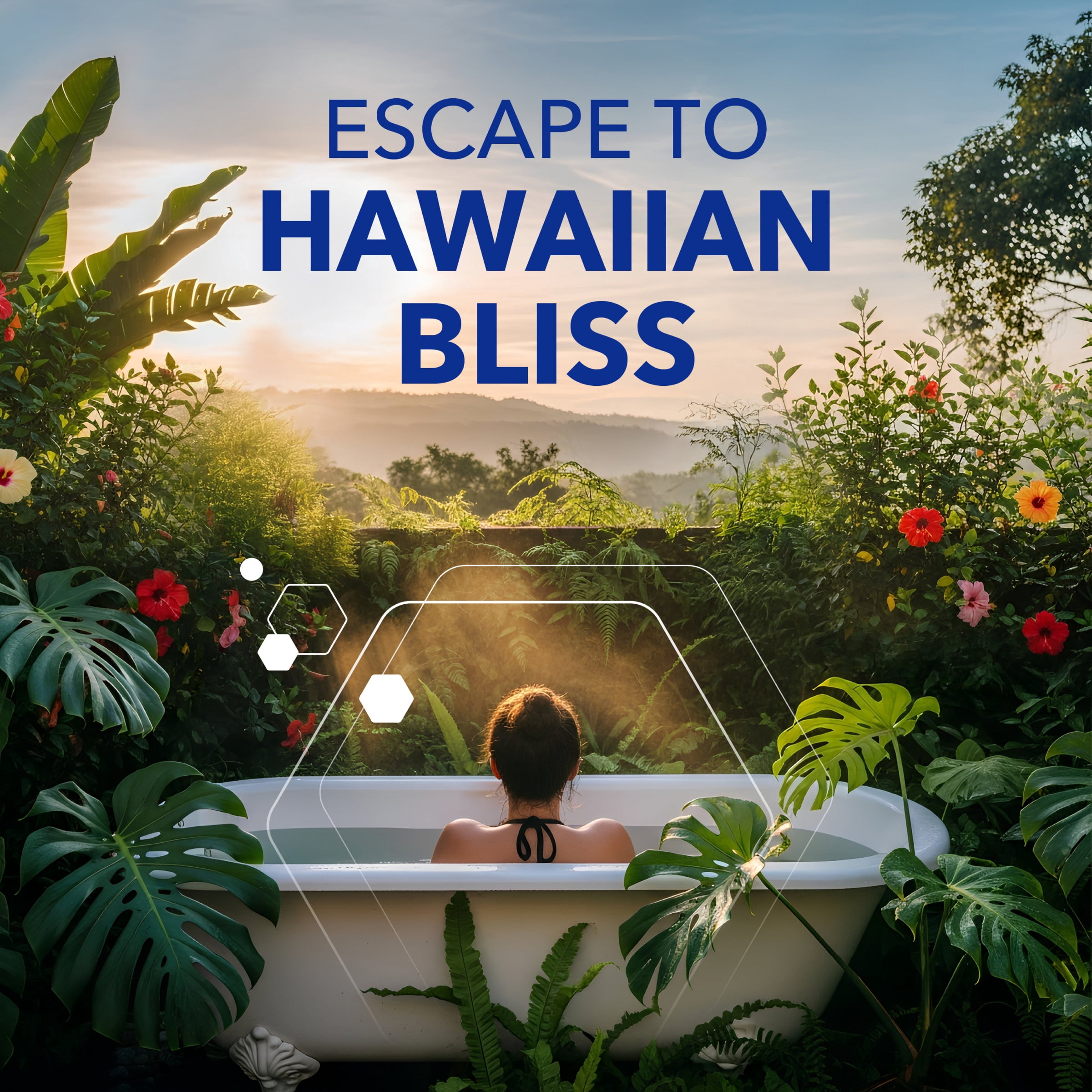 (4 pack) Dr Teal's Hawaiian Bliss Body Wash with Pure Epsom Salt, 24 fl oz