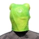 thumbnail image 4 of Divertido Disfraz De Cosplay, Tocado De Látex Para Halloween, Tocado De Rana Animal, Cubierta Facial Para Navidad, Pascua, Carnaval Noticed HA036833-00, 4 of 6