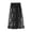Black, variant on Women's Sheer Lace Midi Underskirt Elastic Waist Floral Lace Half Slip Transparent Layering Lace Skirt Versatile Modesty Slip Skirt for Women(Black,Free Size)
