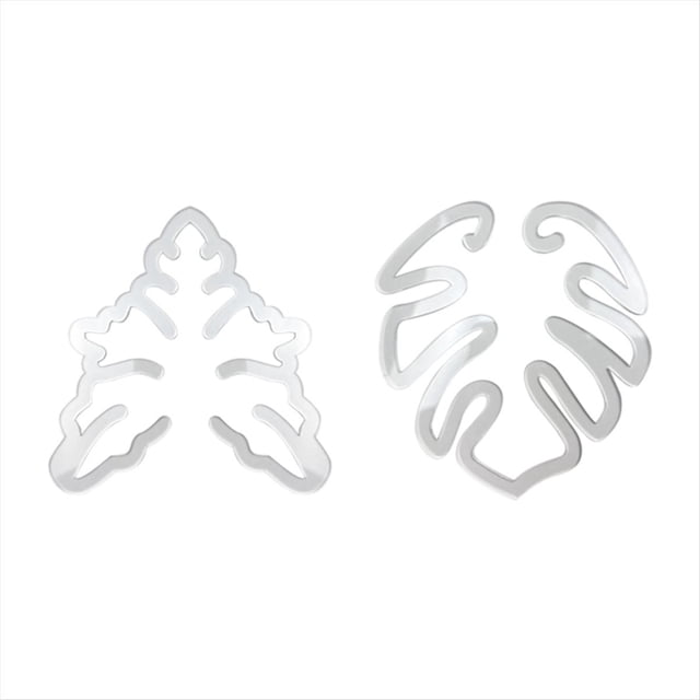 2 Soportes de Plástico para Tallos de Plantas, Soportes para Tallos de Flores, Soportes de Retención de Plantas Reutilizables, A+B