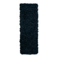 thumbnail image 2 of Marilyn Monroe Opulence Shag Collection Area Rug - Silver Screen (2' x 6' 1" Runner Aegean Blue), 2 of 8