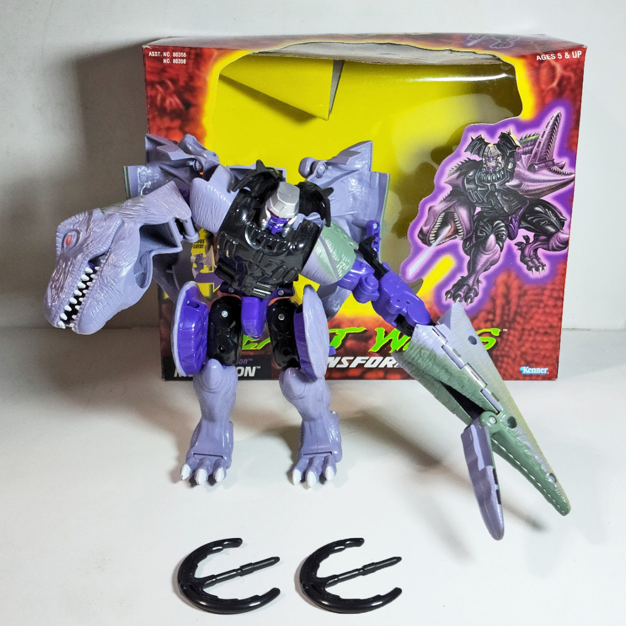 Open Box Vintage 1996 Transformers Beast Wars Megatron Ultra Class