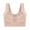 Pink, variant on Women Bra Lace Wide Shoulder Strap Seamless Soft Breathable Elastic Anti-sagging Thin Padded No Wire Breast Support Push Up Lady Sports Yoga Bra