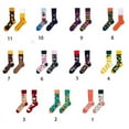 thumbnail image 3 of OOKWE Unisex Funny Crew Socks Novelty AB Asymmetric Colorful Cartoon Cotton Hosiery, 3 of 19