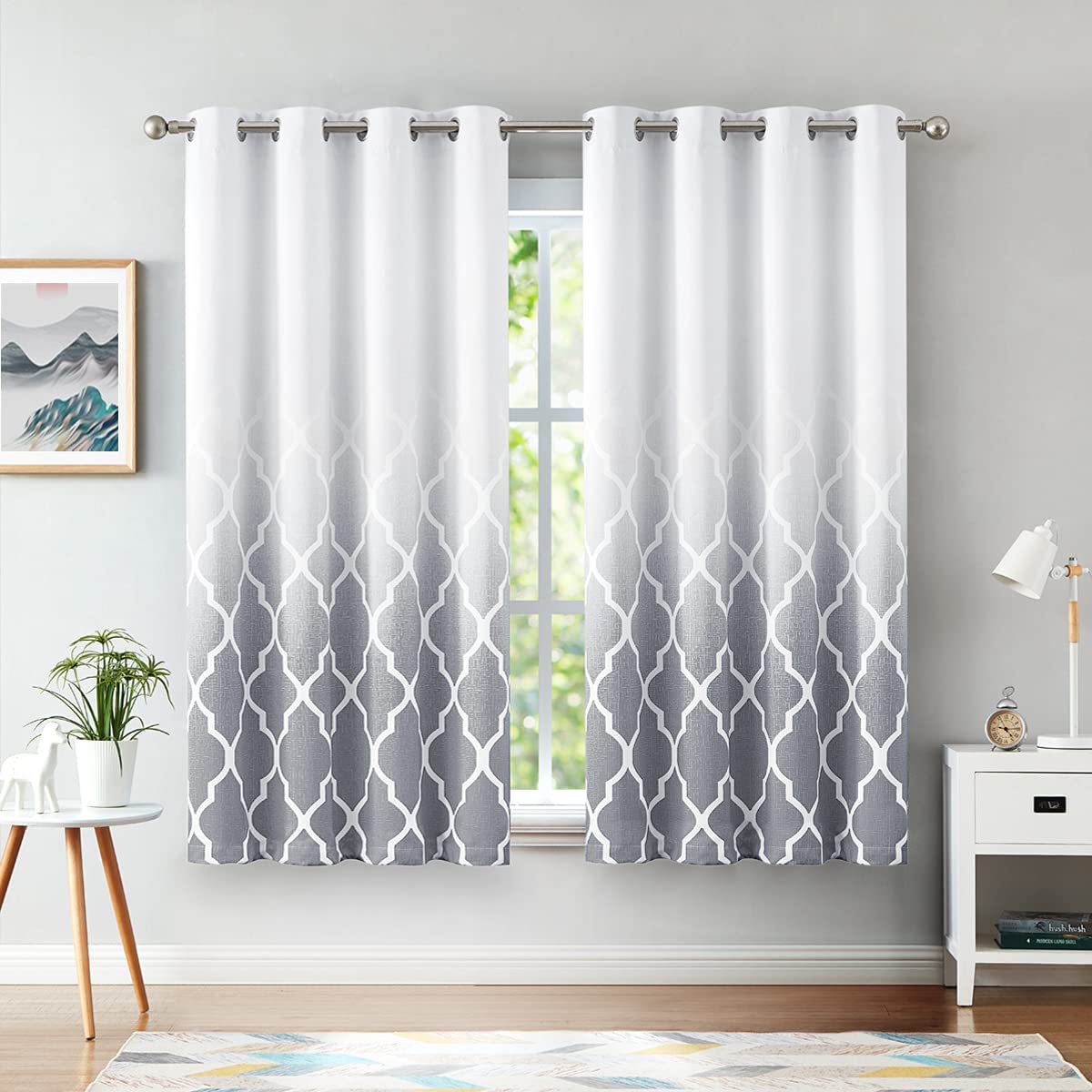 63 inch black out curtains