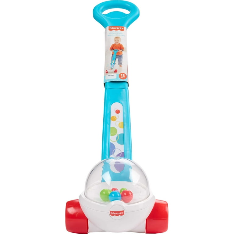Fisher-Price Corn Popper Push Toy with Ball-Popping Action for Infants and Toddlers