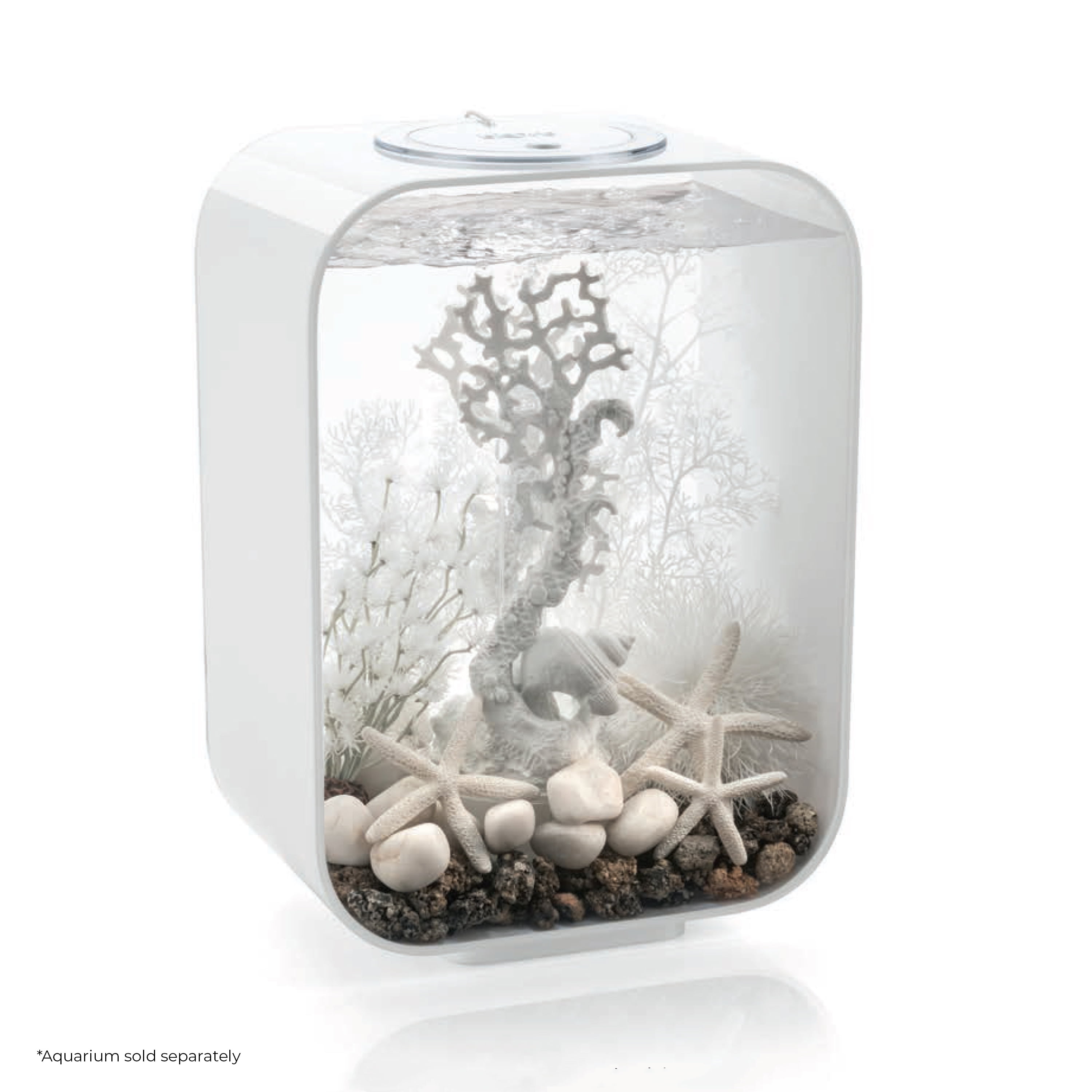 biOrb Winter Dream Aquarium Décor Set, White