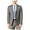 grey, variant on Ryan Seacrest Mens Modern Fit Two Button Blazer Jacket, Grey, 42 Long