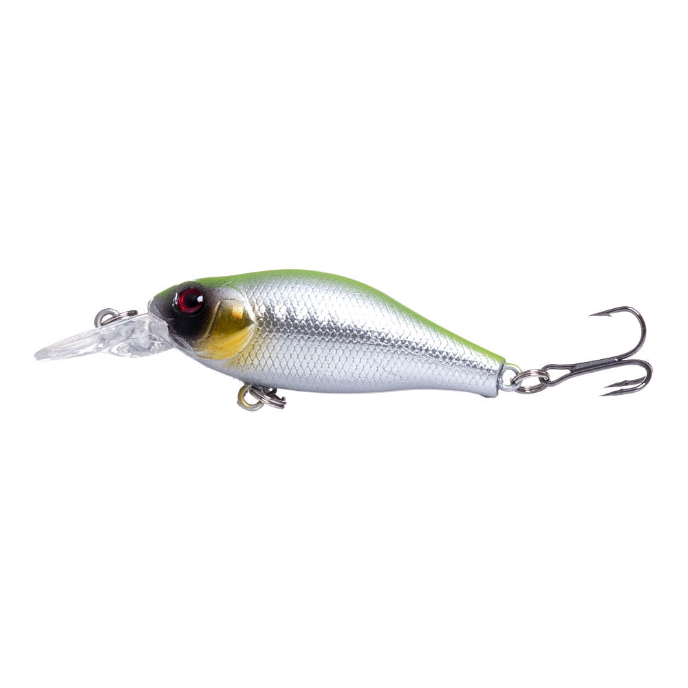 HENGJIA Fishing Lures Shallow Deep Diving Swimbait Crankbait Fishing Wobble Hard Baits Plopper Fishing Lure for Bass Trout Freshwater and Saltwater