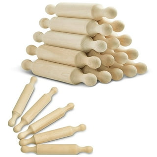 6Pcs Wooden Rolling Pin Guides Rolling Pin Spacers Rod Baking Ruler Kitchen  Tools Measuring Strips for Thickness
