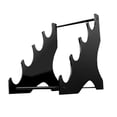 thumbnail image 2 of Xuanheng Acrylic Lightsaber Display Rack Four Layer Stand for Bookshelf Desktop Black, 2 of 8