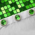 thumbnail image 4 of Castle Fairy Pixelated Miners Black Out Curtains,Geometric Curtains Pack of 2 (42x63 Each), 4 of 6