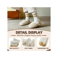 thumbnail image 3 of UVN Fuzzy Sock for Women 6 Pairs Warm Soft Plush Sleep Socks Womens Gifts, Size 5-9, 3 of 4