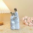thumbnail image 5 of Religious Nativity Family Figurine Christmas Decoration, Holy Family Jesus Mary Joseph Statue Ornament for Home, Tabletop, Holiday Gifts, Christian Christmas Decor, 5 of 6