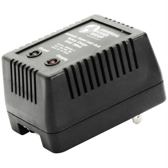 Upgi Sealed Lead Acid Charger - 12V Dual - Stage With Screw Terminals