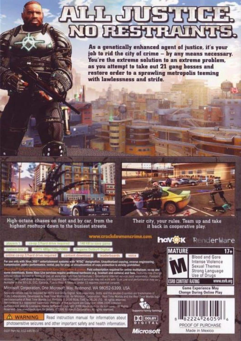 Crackdown - Platinum Hit (Xbox 360)