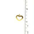thumbnail image 2 of 18KT Yellow Gold Heart with Red Gold Charm (14mm/14mm with Bail), 2 of 3
