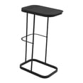 thumbnail image 4 of Soporte portátil para bolsas de basura, cubo de basura con tapa abatible, moderno y creativo. Negro, 4 of 9