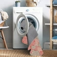 thumbnail image 4 of Linon Home Decor Washable Haylee Area Rug or Runner Collection, Ivory and Coral, 3' x 5', 4 of 8