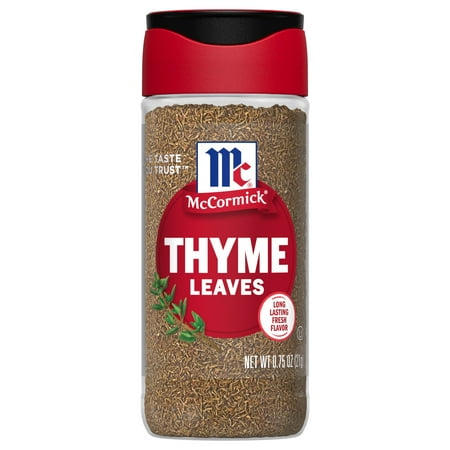 McCormick Whole Thyme Leaves  0.75 oz Bottle