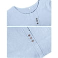 thumbnail image 6 of T Shirts For Women Womens Tops Cotton Linen Shirts Summer Casual Short Sleeve Blouse Oversized Loose Tops, 6 of 6