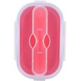 thumbnail image 1 of Plegable Adecuado Para Viajes Al Aire Libre Picnic Silicona Portátil, Plegable Adecuado Para Viajes Al Aire Libre Picnic 800ml Silicona Portátil Plegable Siliconered1p ShuxiuWang 8390612213106, 1 of 1