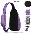 thumbnail image 2 of Butterfly Sling Backpack for Women Women – Cute Floral Pattern Aesthetic Bag with Colorful Butterflies – Artistic Small Shoulder Purse for Butterfly Lovers, 2 of 4