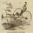 thumbnail image 2 of Inventions 15x15 White Modern Wood Framed Museum Art Print Titled - Stoddards Improvement in Horse Rakes, 2 of 4
