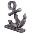 thumbnail image 2 of Creative Boat Anchor Shape Desktop Adornments Anchor Model Resin Decor, 2 of 6