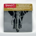 thumbnail image 4 of Elephant Stencil Art Craft - 5.75" x 6", 4 of 5
