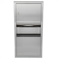 thumbnail image 2 of Bobrick B-369 Classicseries Recessed Paper Towel Dispenser / Waste Receptacle - Stainless, 2 of 12
