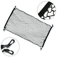 thumbnail image 1 of Lefu Car Trunk SUV Rear Cargo Organizer Storage Elastic Mesh Net Holder 4 Hooks New, 1 of 10