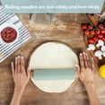 thumbnail image 5 of Rolling Pin Silicone for Baking, Non stick Surface Wooden Handle Dough Rollers, 15.35 In, 5 of 5