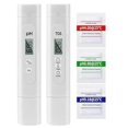 thumbnail image 1 of Digital Water Quality Tester 0-14PH Meter TDS Temperature Tester for Drinking Water Pool Aquarium Automatic Calibration, 1 of 5