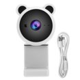 thumbnail image 2 of 1080P HD USB Computer Camera Video Recording Webcam with Built In Microphone for Live Broadcast, 2 of 7