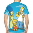 thumbnail image 7 of Simpsons Men'S Short-Sleeve T-Shirt Summer Casual Tee Top Breathable Crewneck T-Shirt Small, 7 of 7