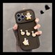 thumbnail image 1 of Funda De Teléfono Bear Wave Para IPhone 11 12 13 14 Pro Max Plus 12Pro 13Pro 14Pro 12Promax 13Promax 14Promax Silicona Linda De Dibujos Animados 3D Duck Protector De Cámara Extraíble Cubierta Trasera, 1 of 4