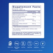 Pure Encapsulations DGL Plus - Gut Health Supplements for Men & Women - with Marshmallow Root, Aloe Vera Extract & Slippery Elm Bark - Non-GMO & Vegan - 180 Capsules