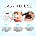 thumbnail image 4 of Heated Eyelash Curlers, Electric Heated Rechargeable Eyelash Curler Travel Quick Long Lasting Heated Lash Curler, Handheld Portable Lash Quick Pre Heat for Women Makeup Accessories, 4 of 5