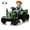 Green, variant on Okybaby 24V Kids Ride on Tractor with Detachable Trailer,Electirc Toy Cars with 200Wx2 Motor&Remote Control, Ride on Toys with Bluetooth,USB,MP3,LED Light for Aged 3-6,Blue