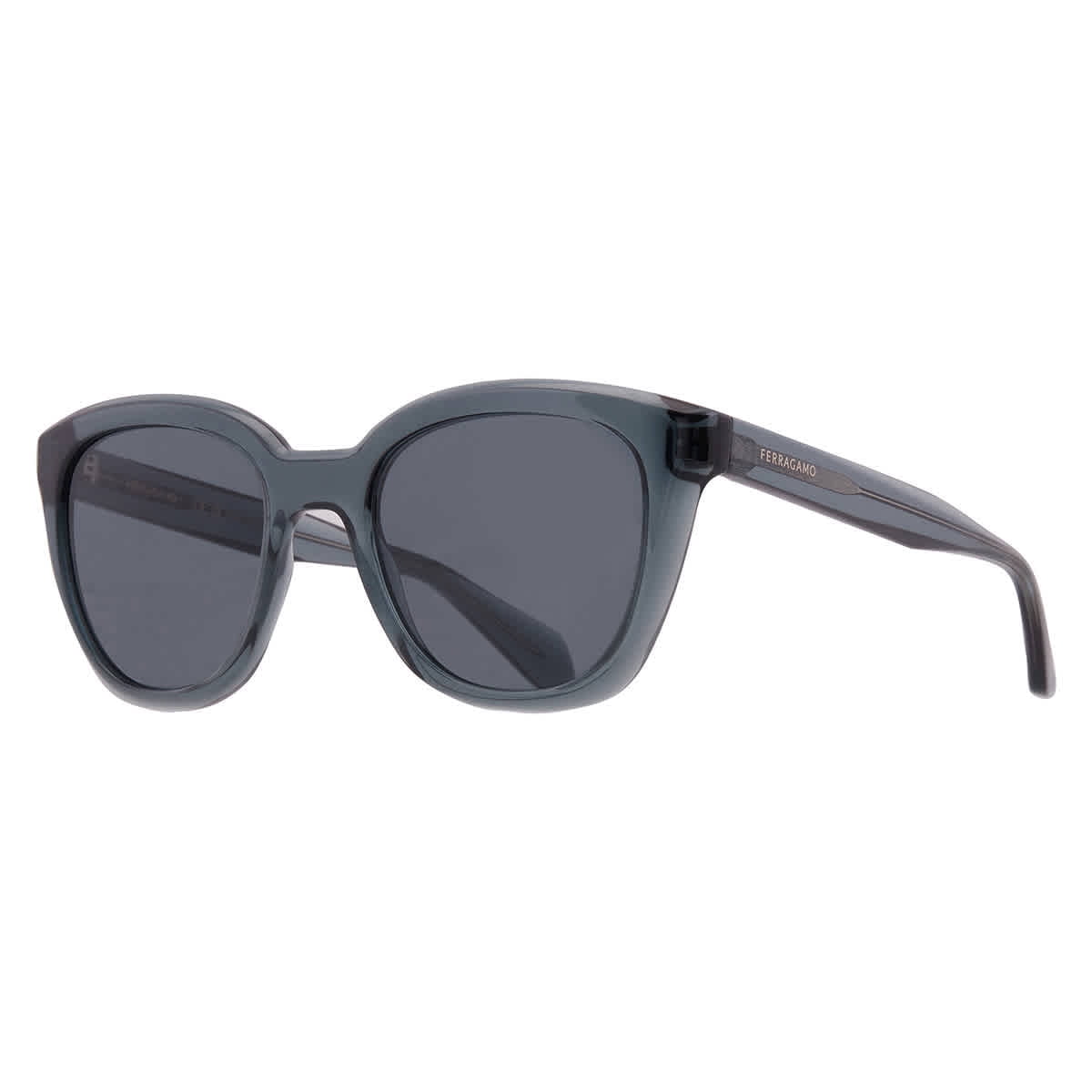 NWT Salvatore Ferragamo SF300S Metal Frame Gradient Lens Oversize Sunglasses Amazon.com: SALVATORE FERRAGAMO Brown Gradient Square Ladies  main image 2