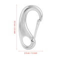 thumbnail image 4 of Snap  Hook, Snap Hook  Hook, 5.0x2.5cm For Weight Bearing Belt  Diving Diving Equipment Geoduck Release Line, 4 of 8