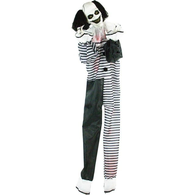 Payaso animatrónico de Haunted Hill Farm para decoración de Halloween