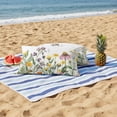 thumbnail image 5 of Outdoor Pillow Cover Spring Floral Set of 2 Waterproof Throw Pillowcases Wildflowers Leaves Plant Decorative Patio Furniture Pillows for Couch Garden Indoor & Outdoor Use, 5 of 9