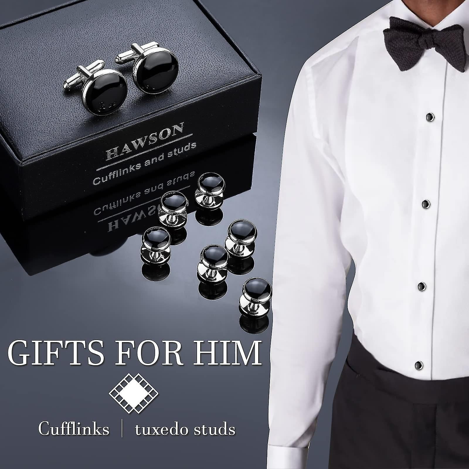 Cufflinks And Tuxedo Shirt Studs For Men Cufflinks For Men With Tuxedo Shirt Studs Cufflinks And Studs Gift Walmart
