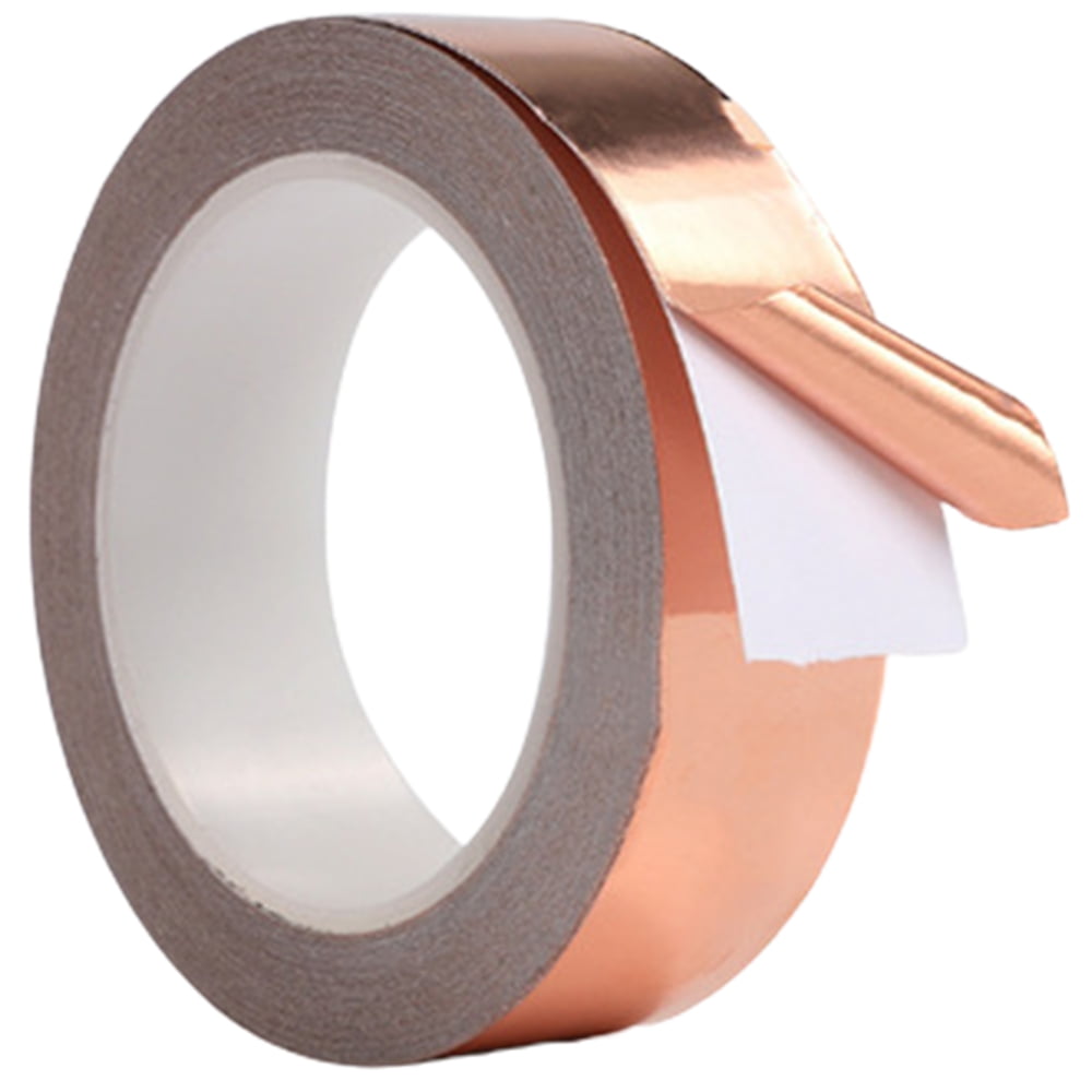 60 mm x 1 Meter Self Adhesive Copper Band Copper Foil Emi 6 cm Snails Defense 