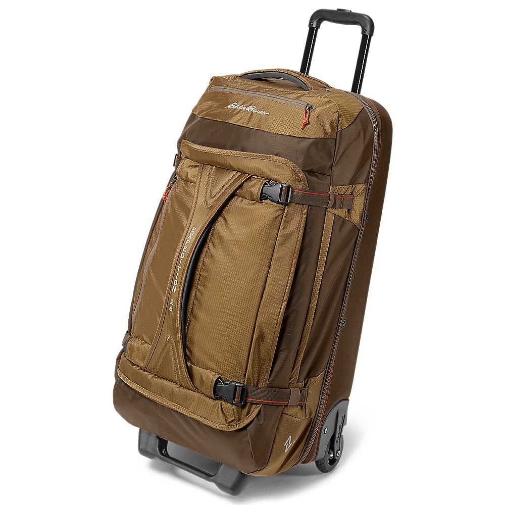 Eddie Bauer UnisexAdult Expedition DropBottom Rolling Duffel Large